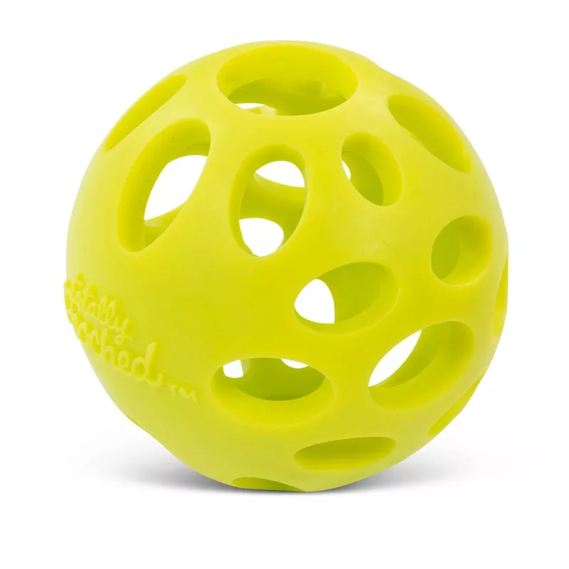 Totally Pooched Huff ‘n Puff Ball, Large, 3.1″, Green