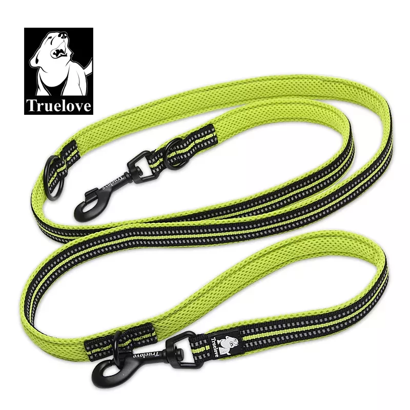 TrueLove TLL2411-7 in 1 Multi-Function Leash Multiple Features for Convenient Pet Walking and Control