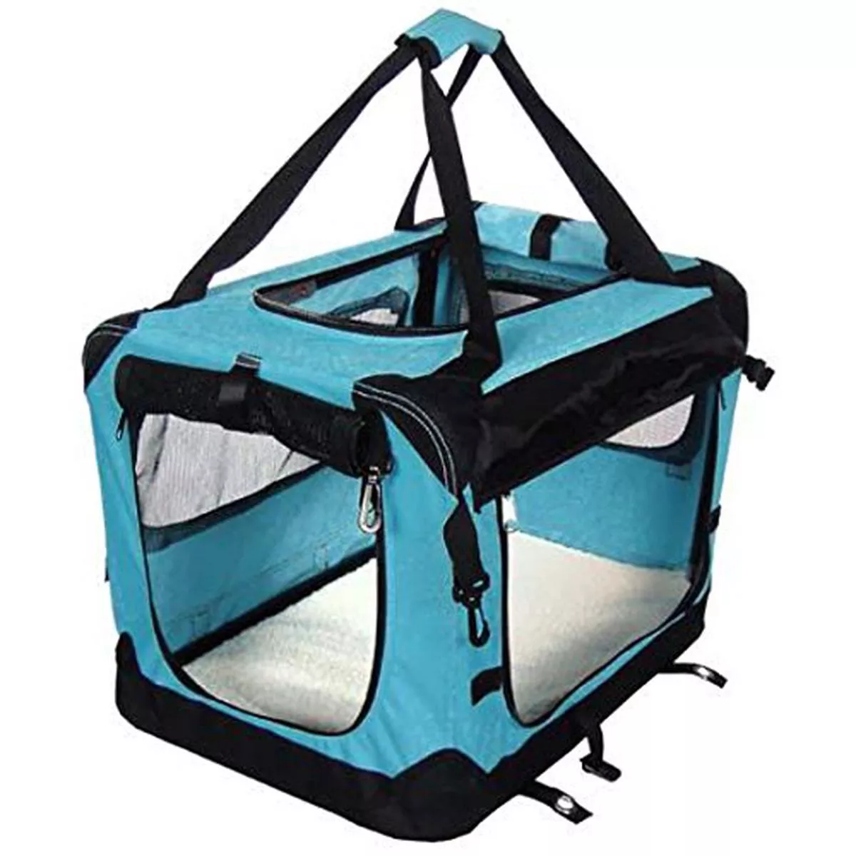 Tuff Crate Deluxe Soft Crate – Sky Blue | Medium