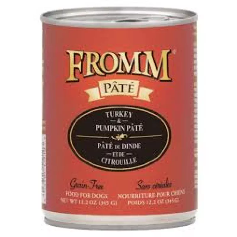 Turkey & Pumpkin Pate Dog Food - Fromm