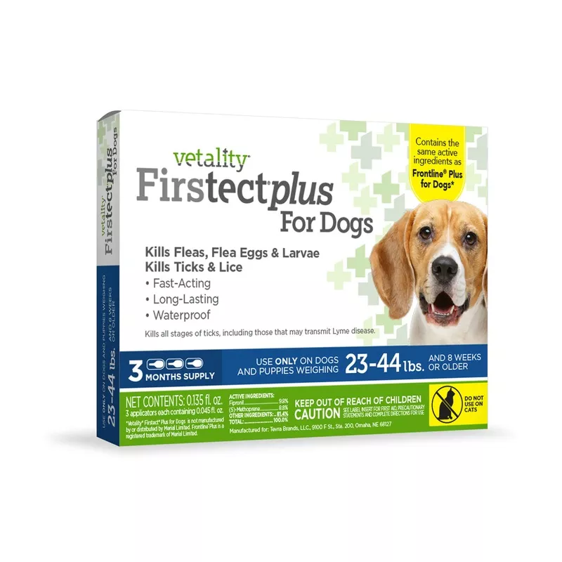 Vetality Firstect Plus For Medium Dogs 23-44 lbs