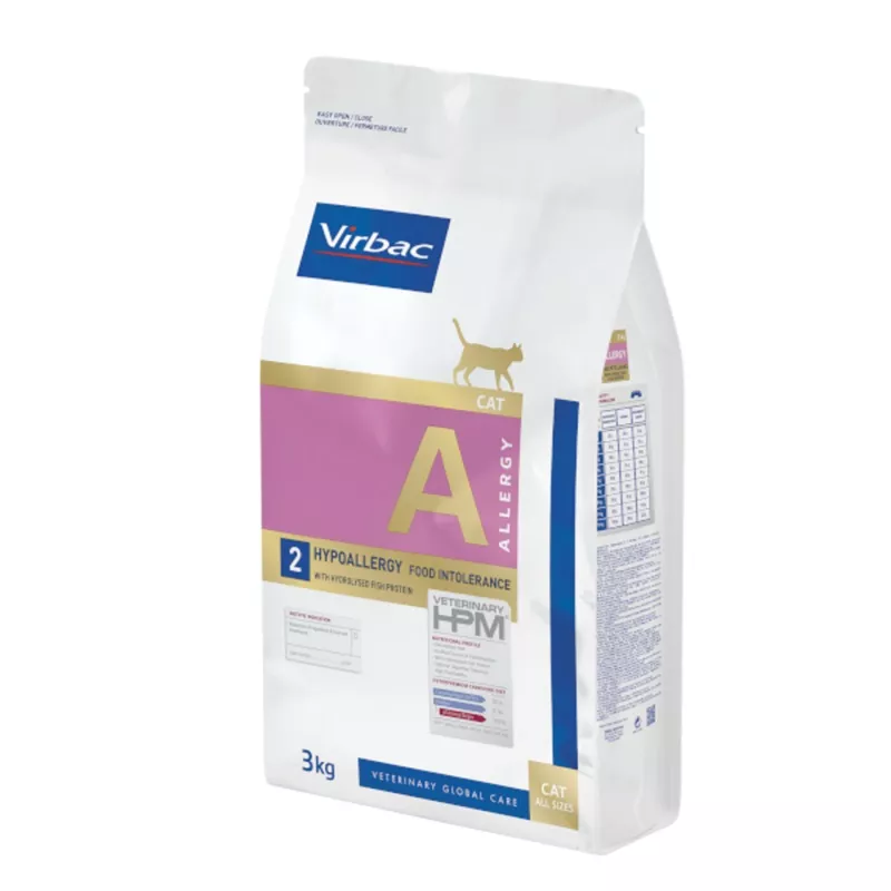 Virbac Cat Hypoallergy A2 – Cat Food (3kg)