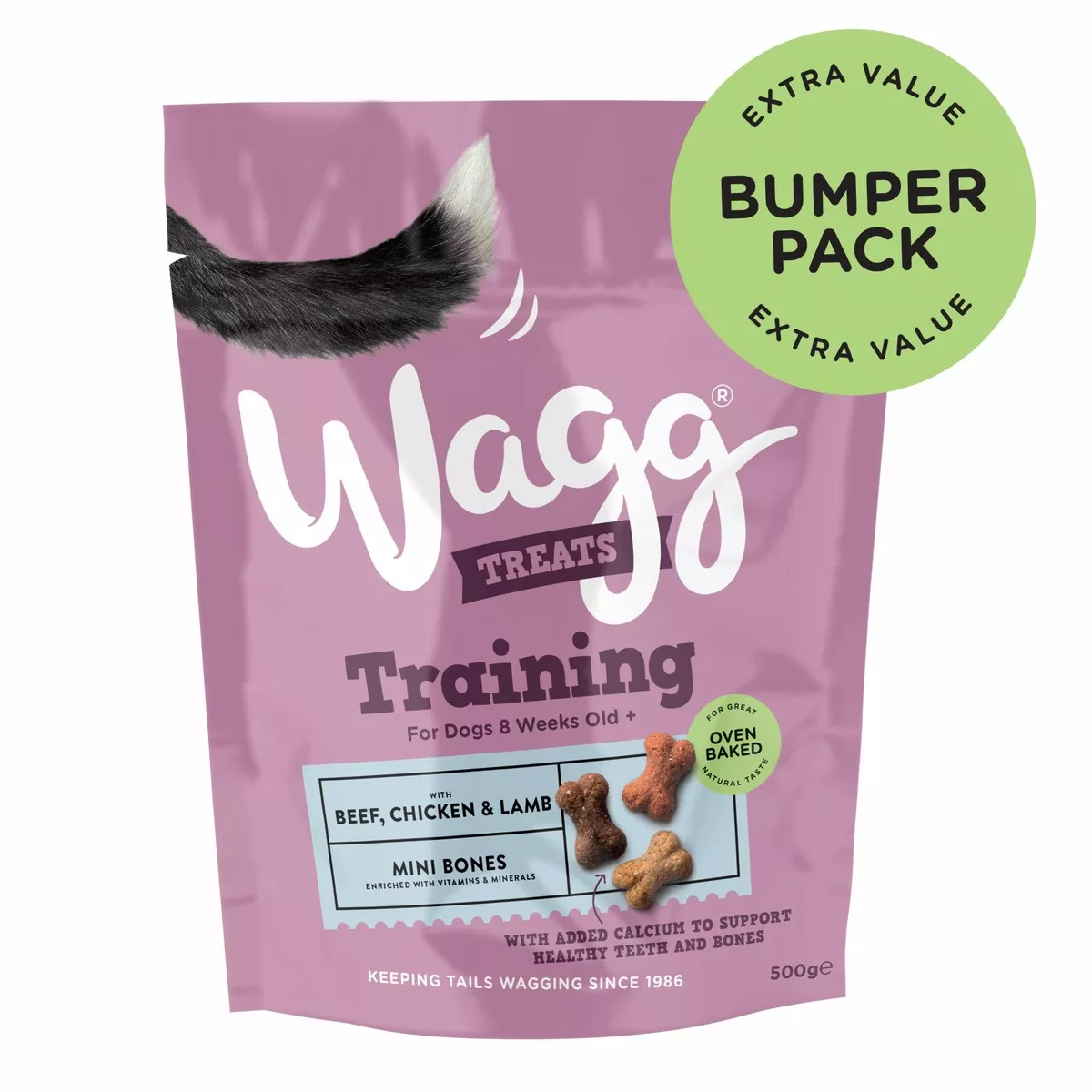 Wagg Bumper Training Treats 500g