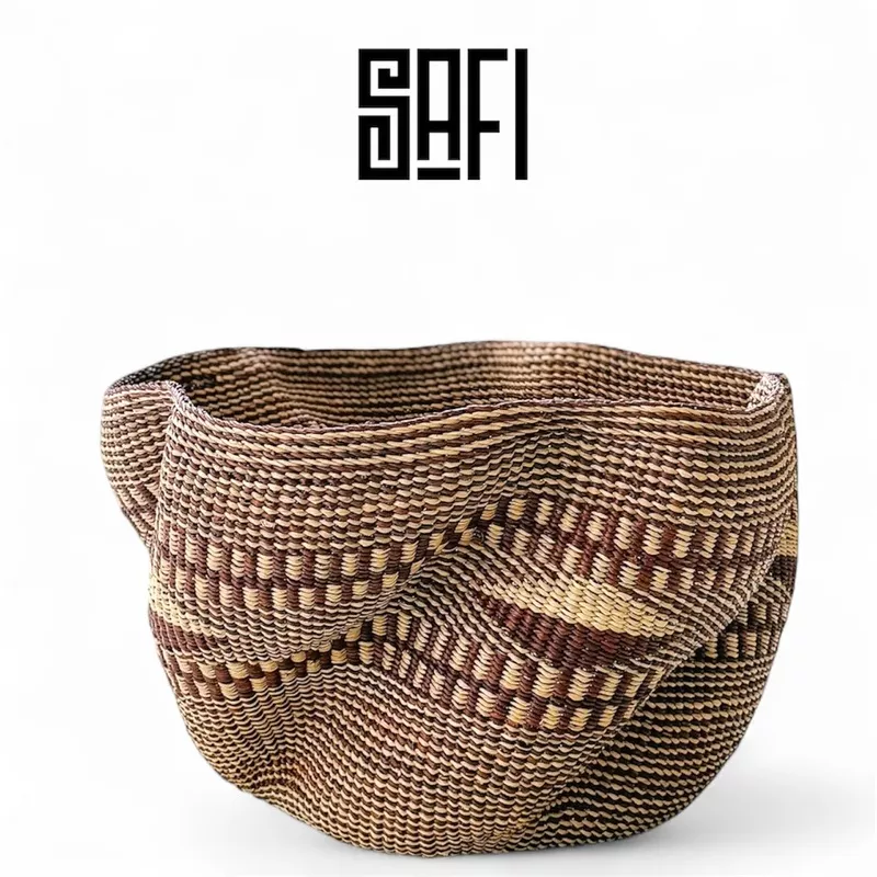 Wave decor basket – SAFI-WB01