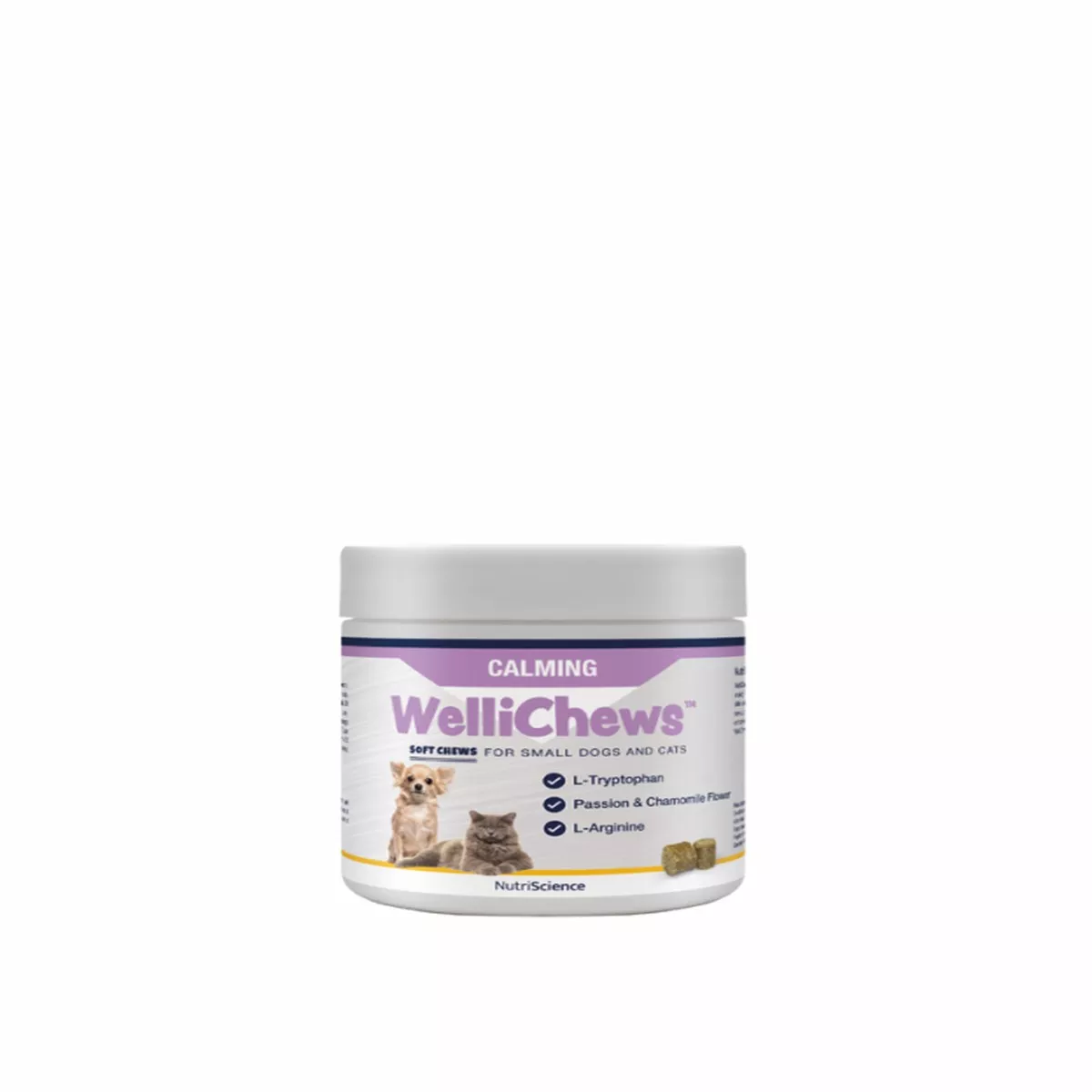 Wellichew - Calming Small Dog/Cat - 120 Chews 123g