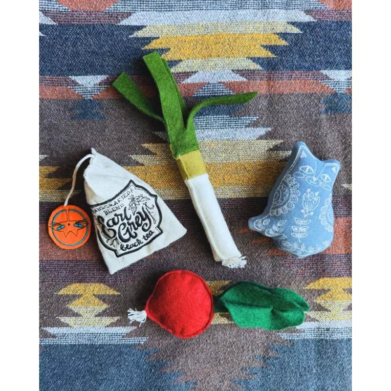 Whimsical Cat Toy Collection