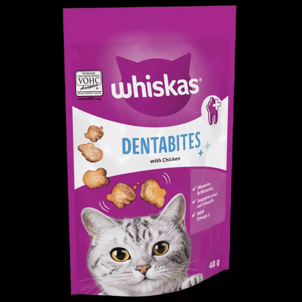 Whiskas DentaBites with Chicken Cat Treats