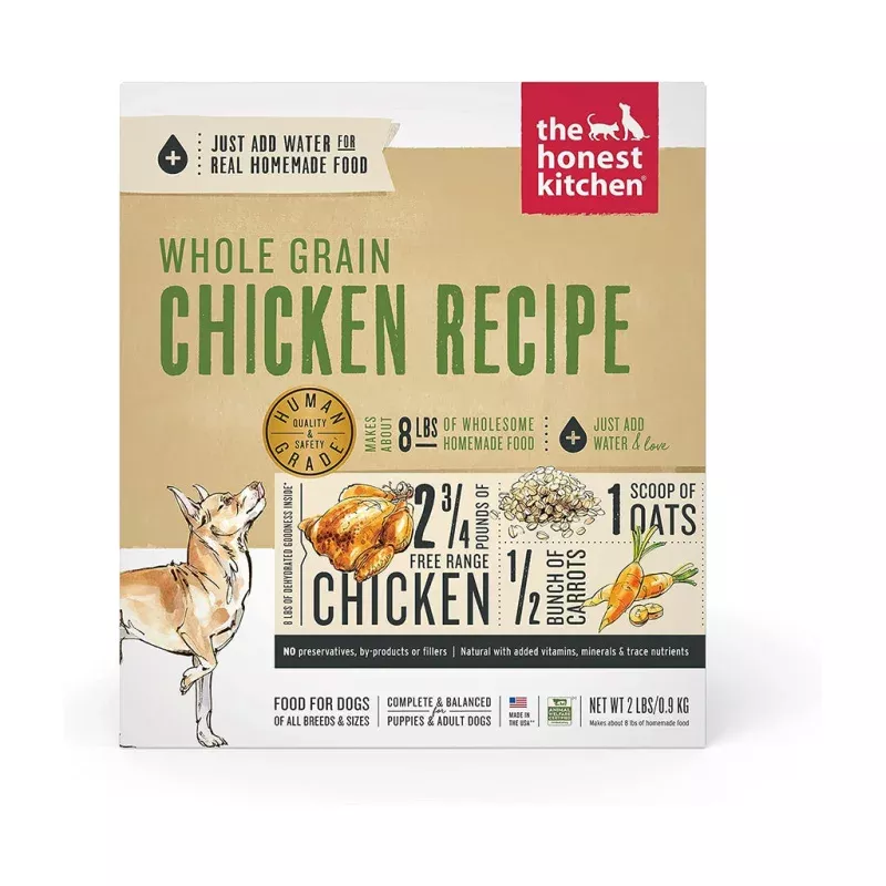 *Whole Grain Chicken Dehydrated Recipe for Dogs