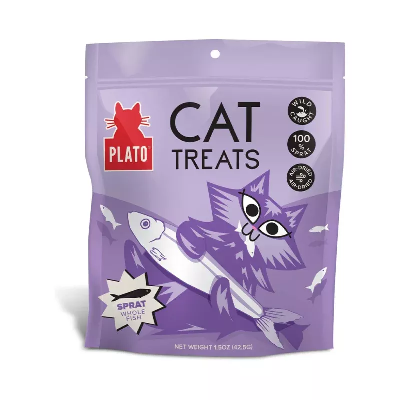 *Whole Sprat Air-Dried Treats for Cats