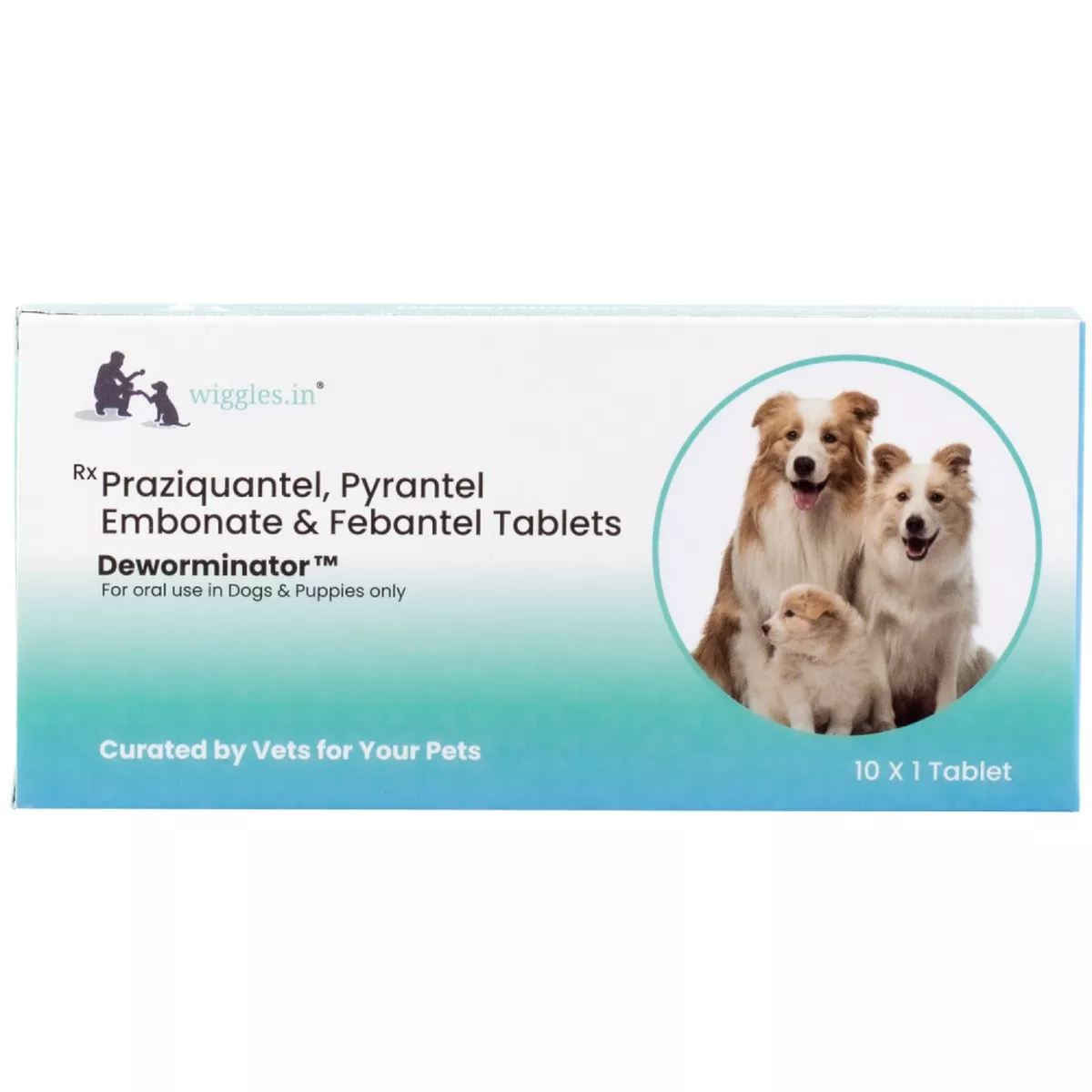 Wiggles Deworminator Deworming Tablets for Dogs and Cats