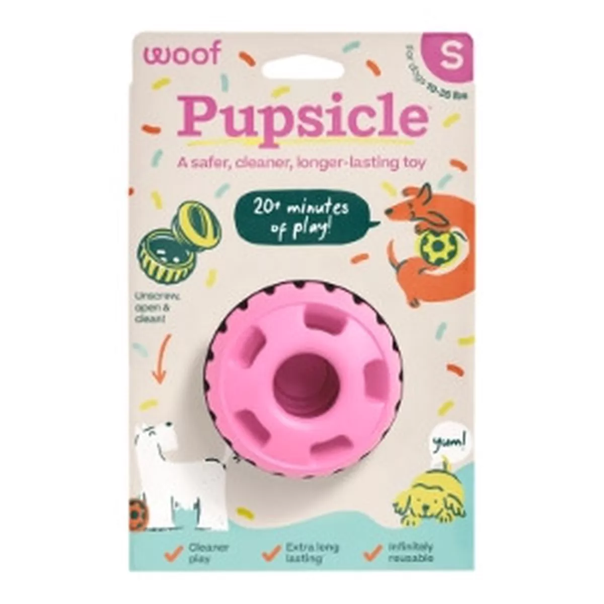 Woof Pupsicle Dog Toy