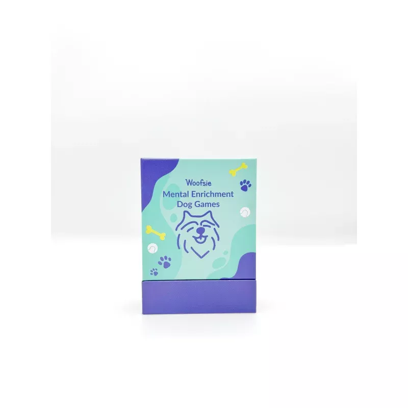 Woofsie - Mental Enrichment Dog Games Deck of Cards