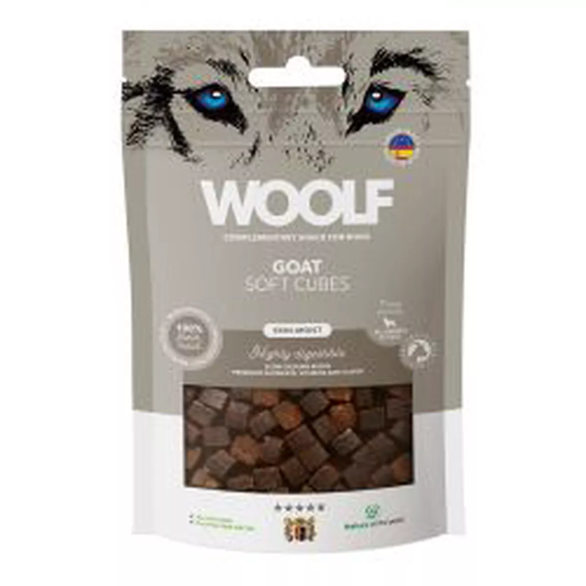 Woolf Soft Cubes Goat 100g