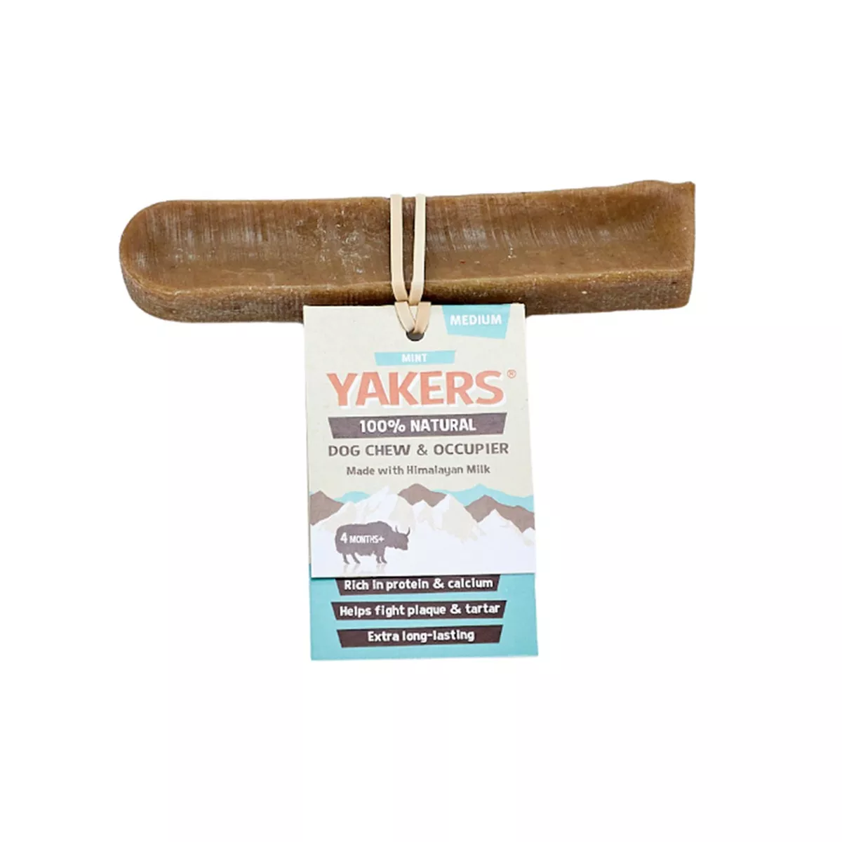 Yakers Dog Chew Mint Medium