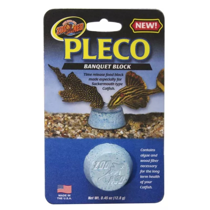 Zoo Med Pleco Banquet Fish Feeding Block