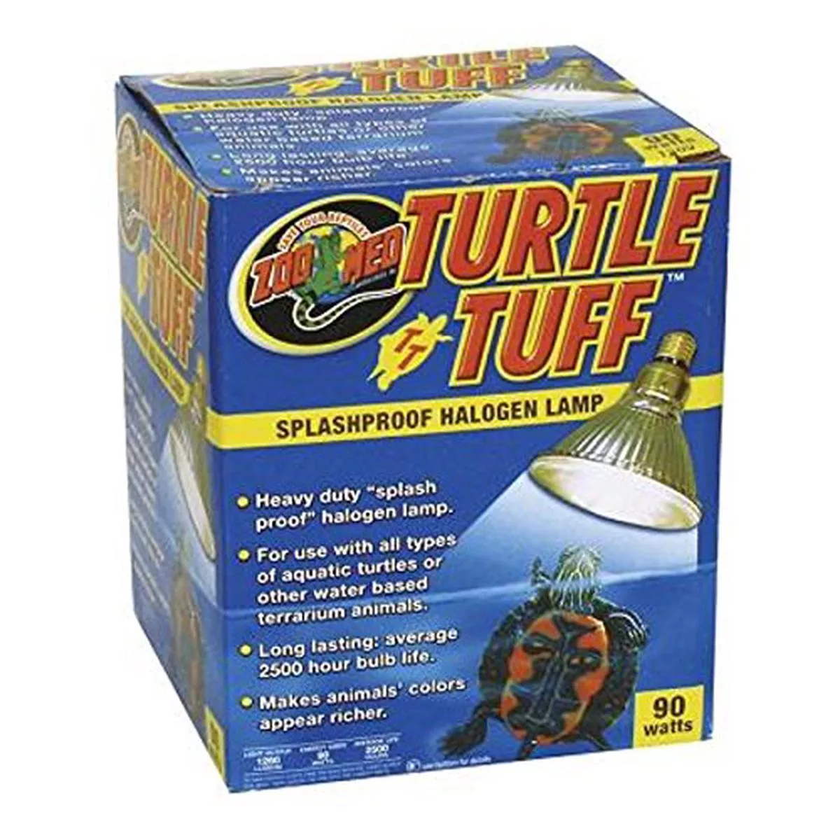 Zoo Med RR1587 Turtle Tuff 90W Halogen Bulb For Terrarium – Default Title