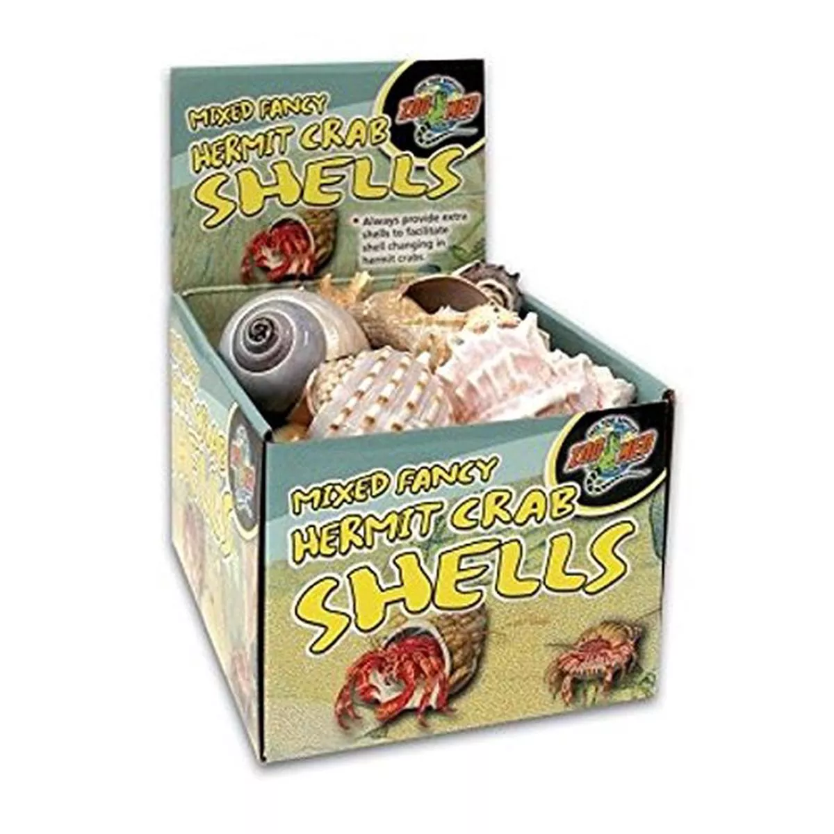 Zoo Med RR2990 Mixed Fancy Hermit Crab Shells 24-Piece – Default Title