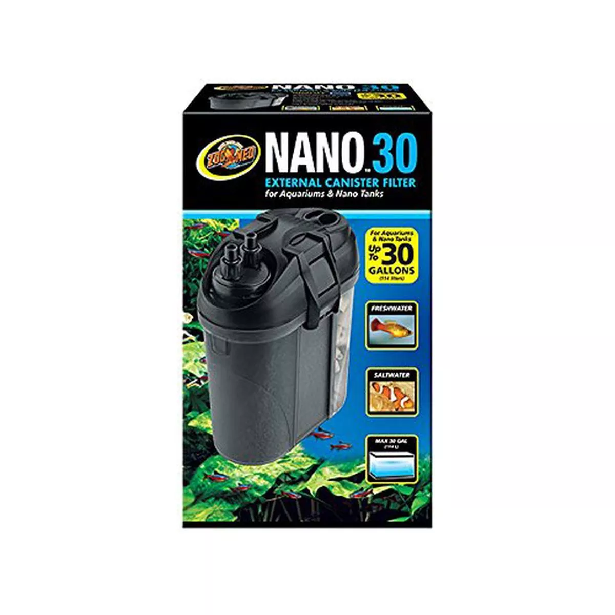 Zoo Med TCN-32 Nano 30 External Canister Filter For Aquarium – Default Title