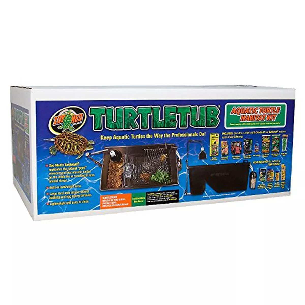 Zoo Med TT-40K Aquatic Turtle Tub Kit – Default Title