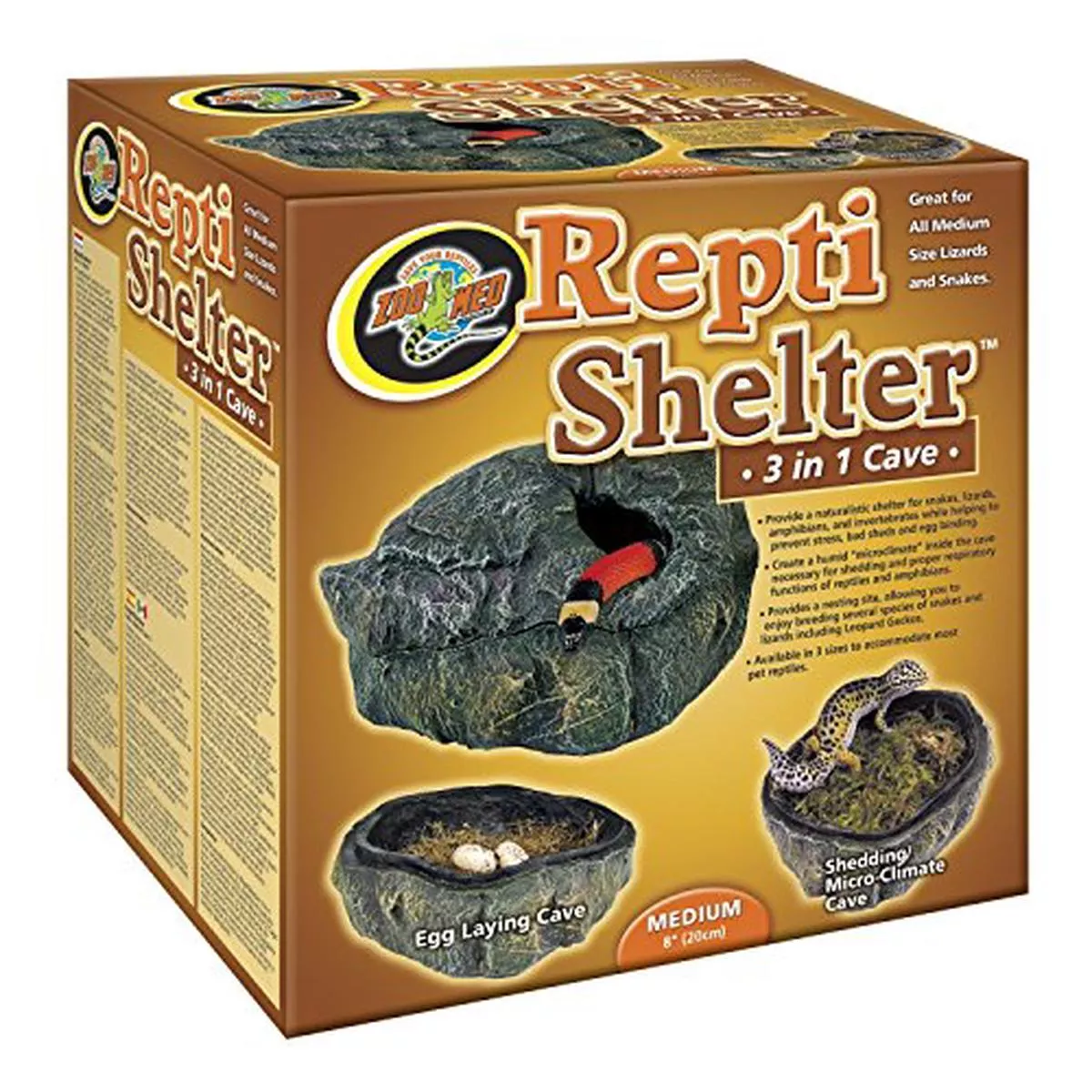 ZooMed Repti Shelter 3 in 1 Cave (Medium) – Default Title