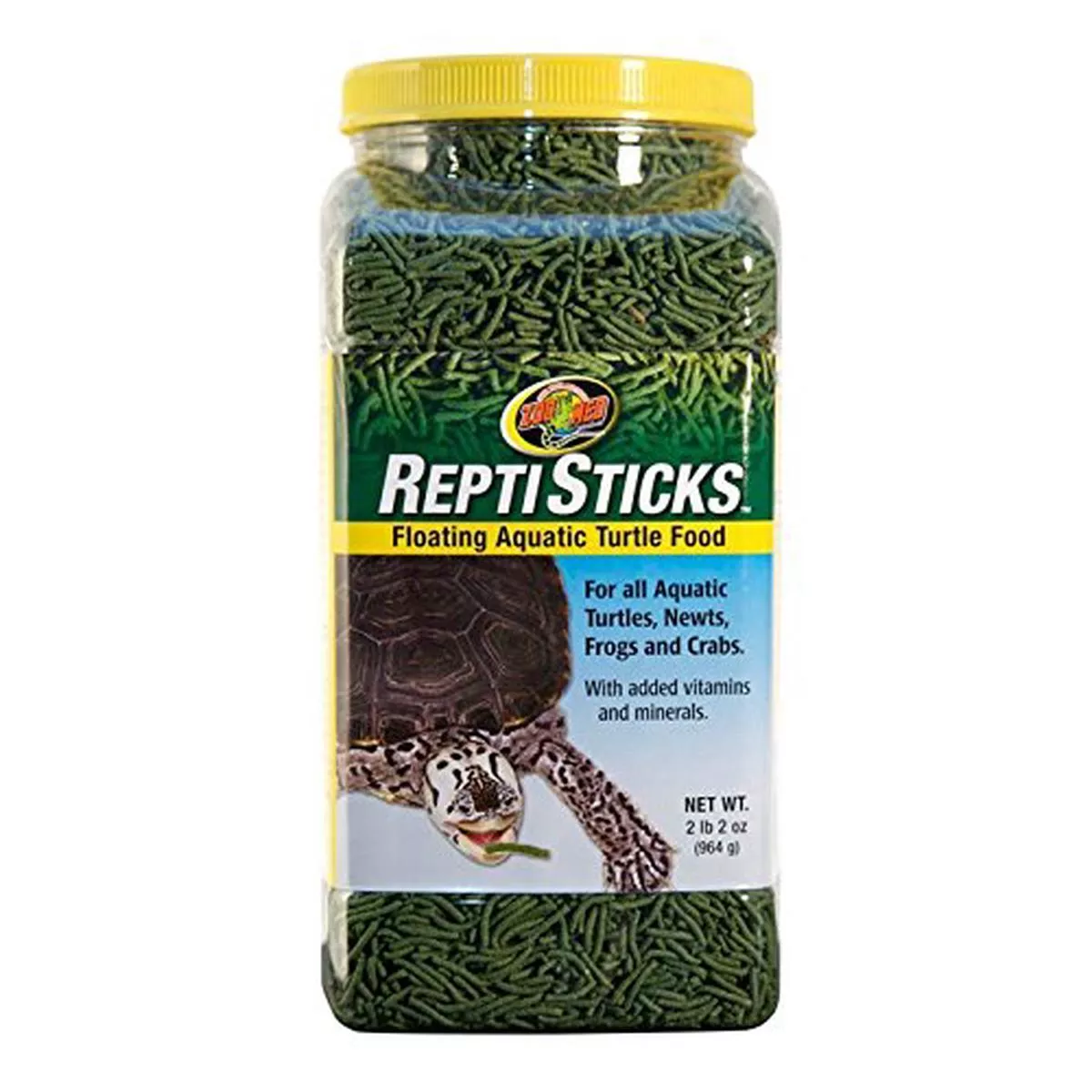 ZooMed ReptiSticks – Floating Aquatic Turtle Food – 34 oz