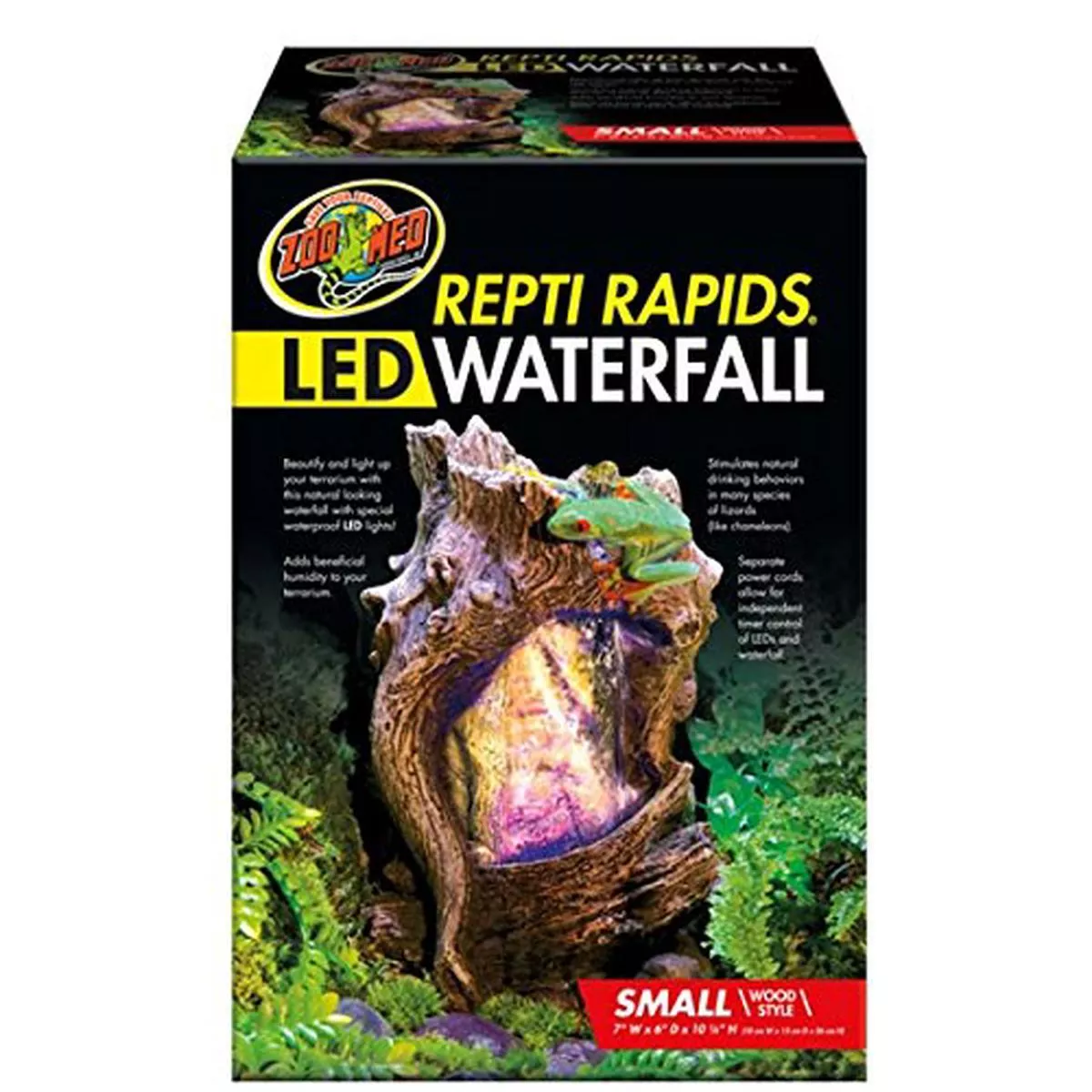 ZooMed RR2416 ReptiRapids LED Waterfall – Wood Small – Default Title