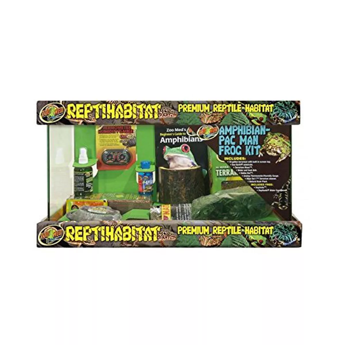 ZooMed RR2441 ReptiHabitat Terrarium Frog Kit 10 Gallon – Default Title