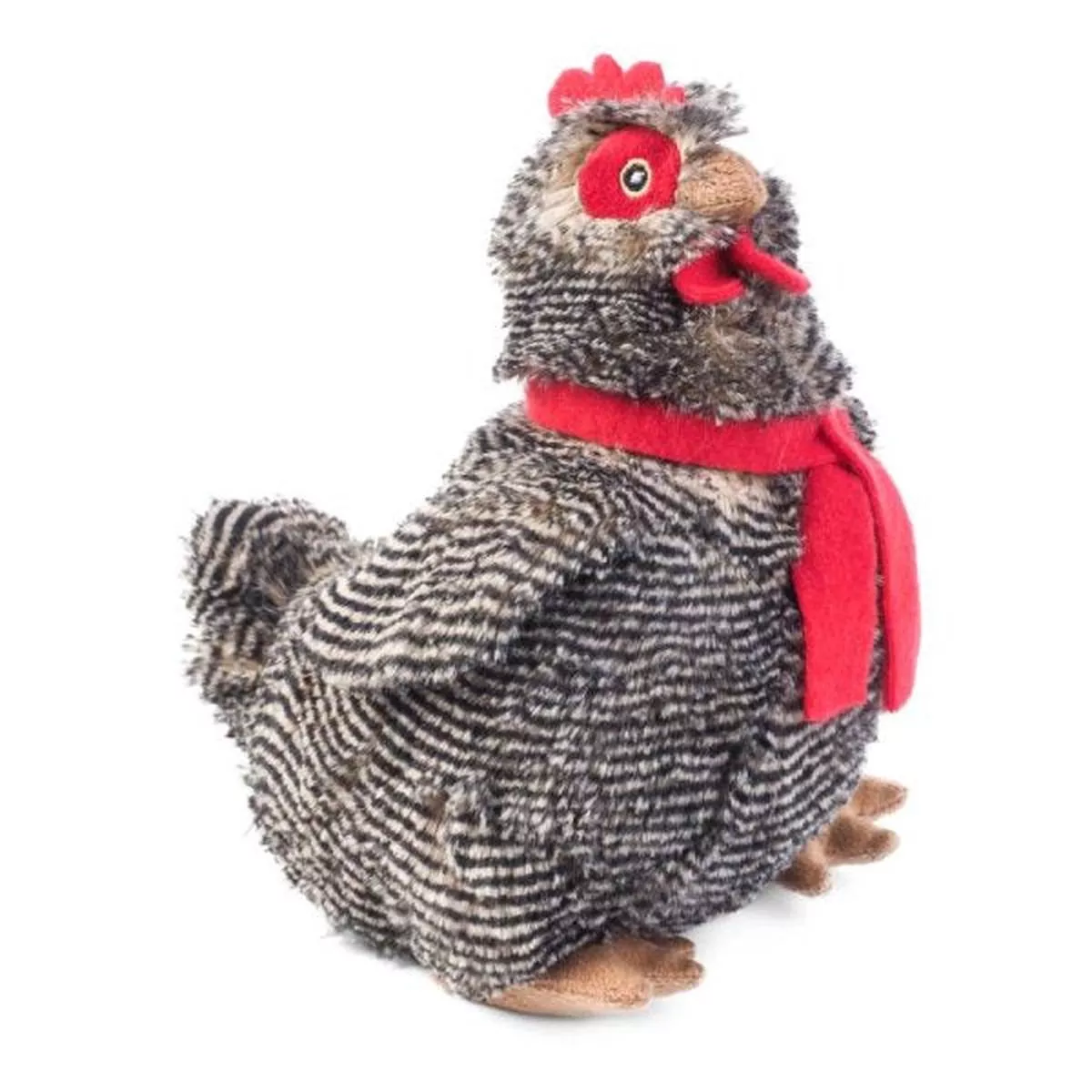 Zoon Poochie Poultry Grey Dog Toy