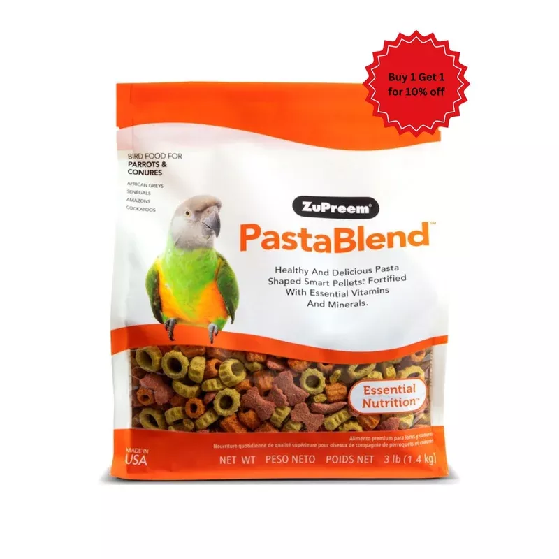 Zupreem –PastaBlend Medium & Large Parrot Food 3lb (1.4kg)