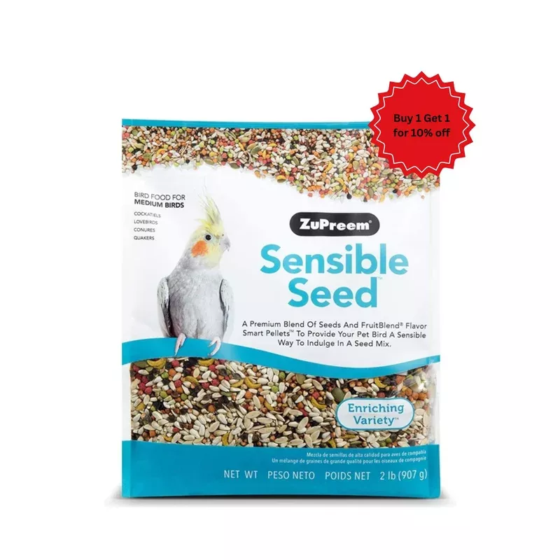 Zupreem –Sensible Seed Medium Birds 2 lb (0.91kg)